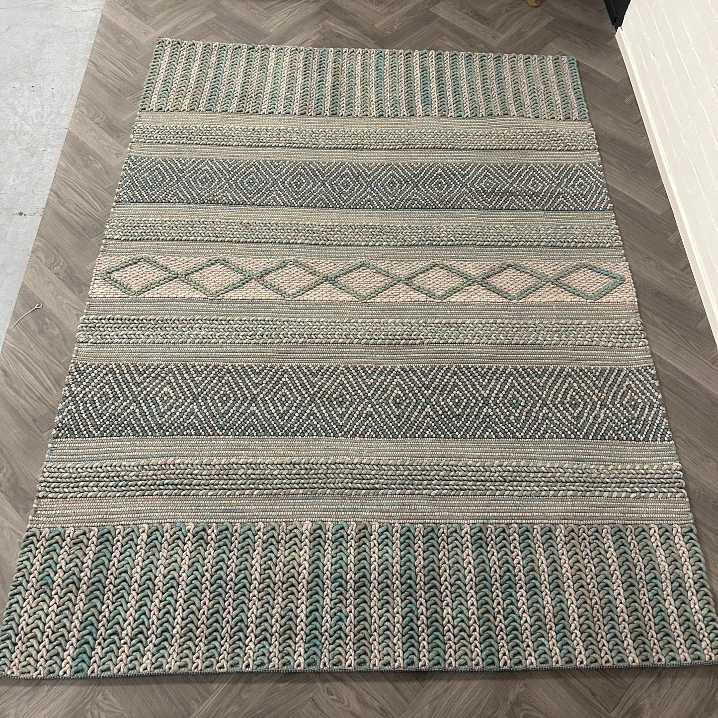 Brinker Carpets Marrakech 400 Groen Vloerkleed - 240x340cm
