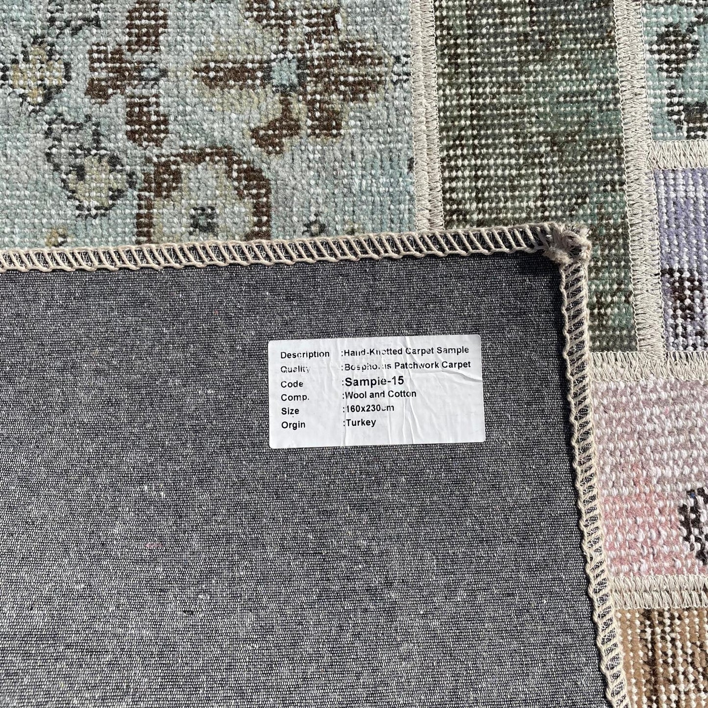 Brinker Carpets Bosphorus Patchwork 15 Vloerkleed - 160x230cm