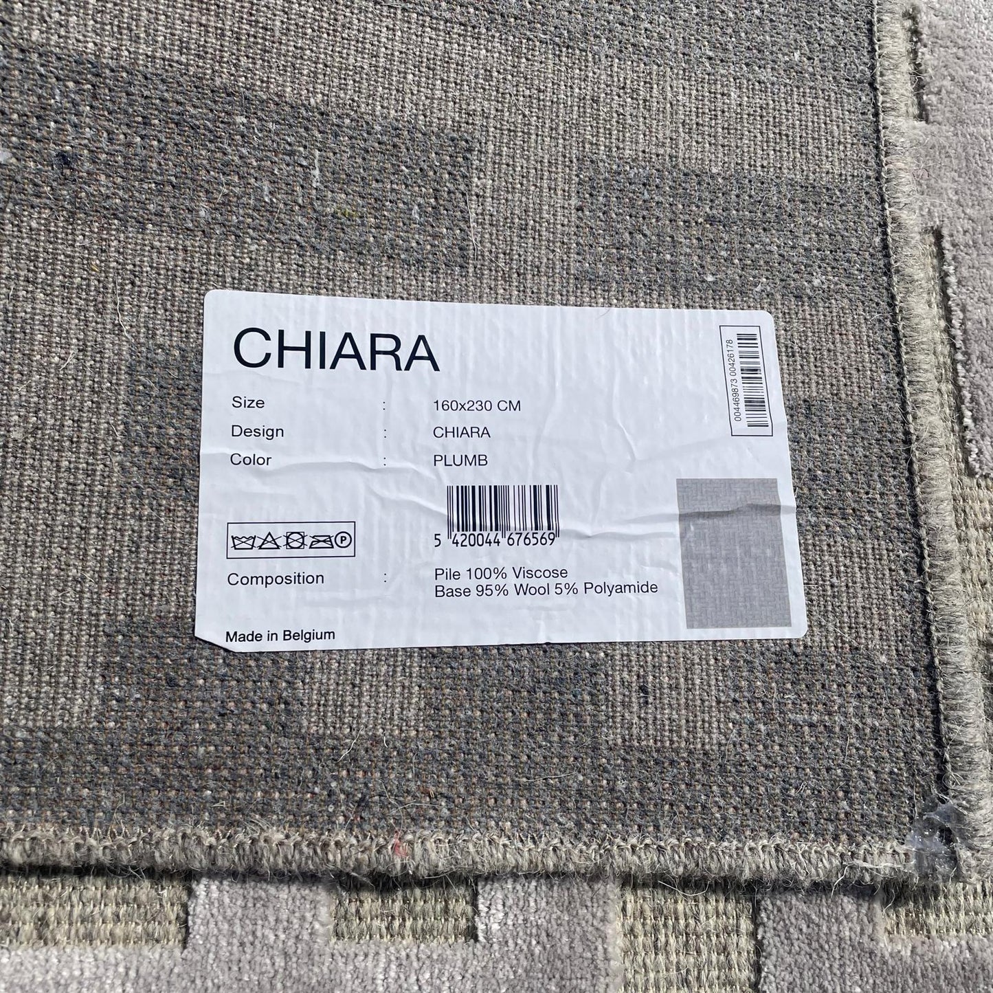 Brinker Carpets Chiara Plumb Vloerkleed - 160x230cm