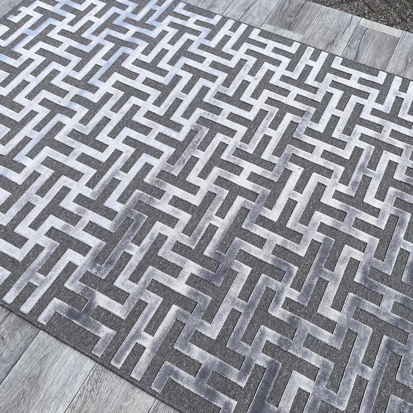 Brinker Carpets Chiara Steal Vloerkleed - 160x230cm