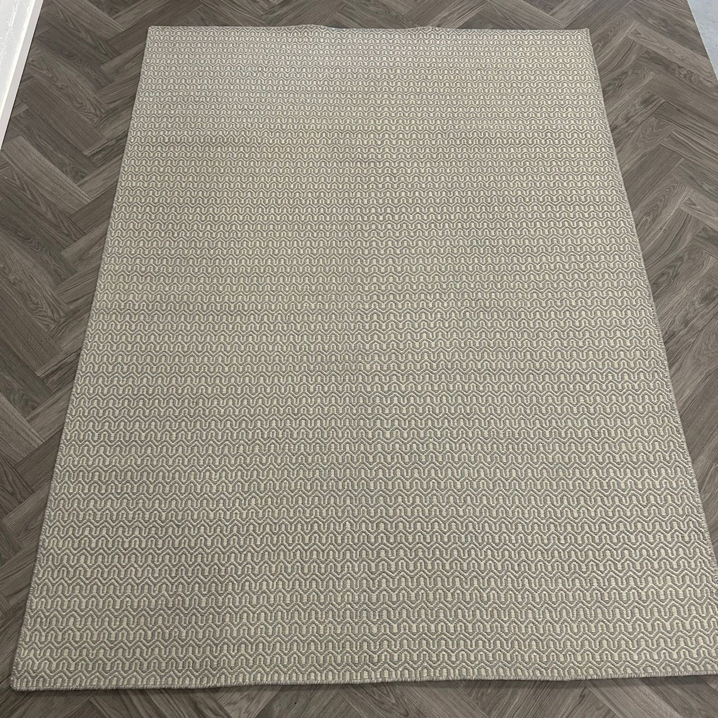 Brinker Carpets Flat Weave Piller 03 Smoke vloerkleed 200x280cm