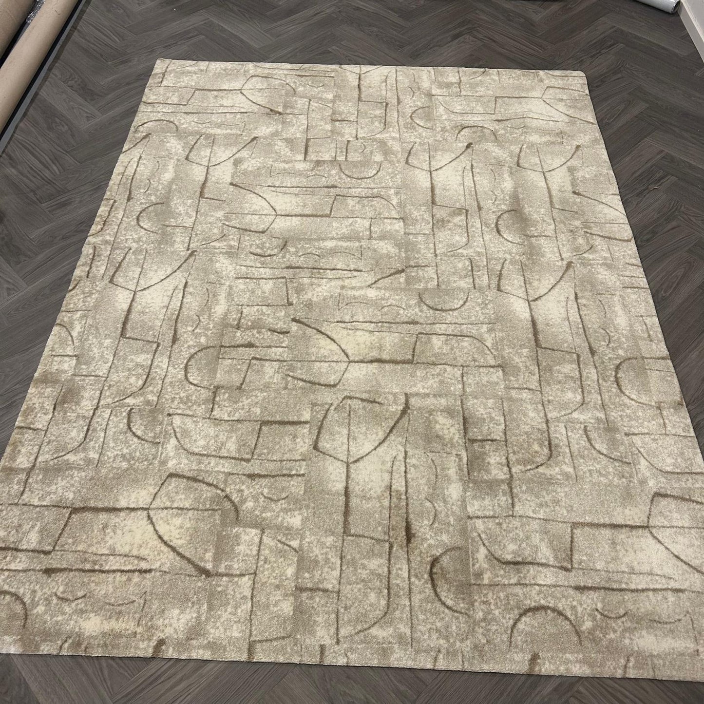 Brinker Carpets Floorganic Beige Vloerkleed - 190x260cm