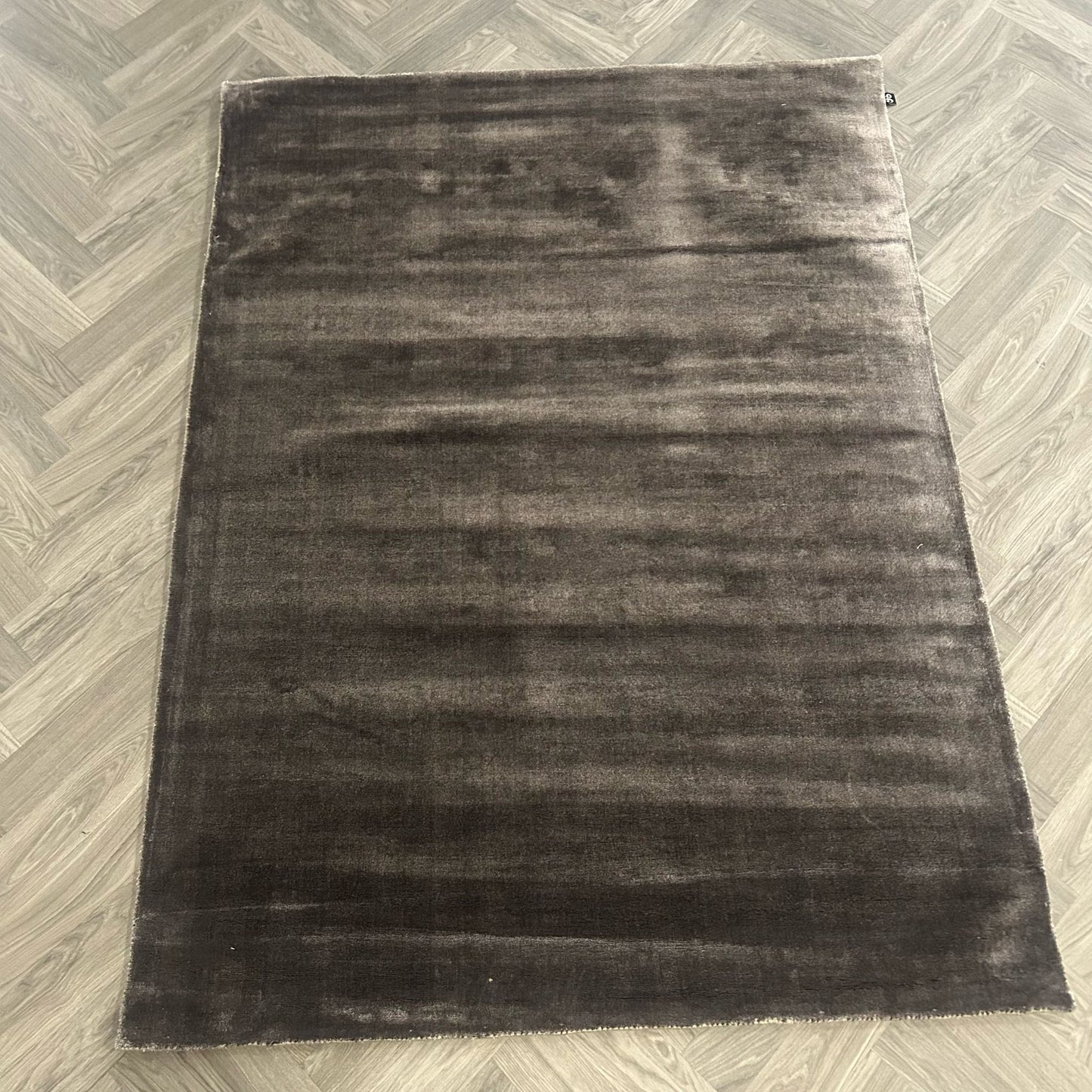 Goossens Ferron Donkerbruin Vloerkleed - 170x230cm
