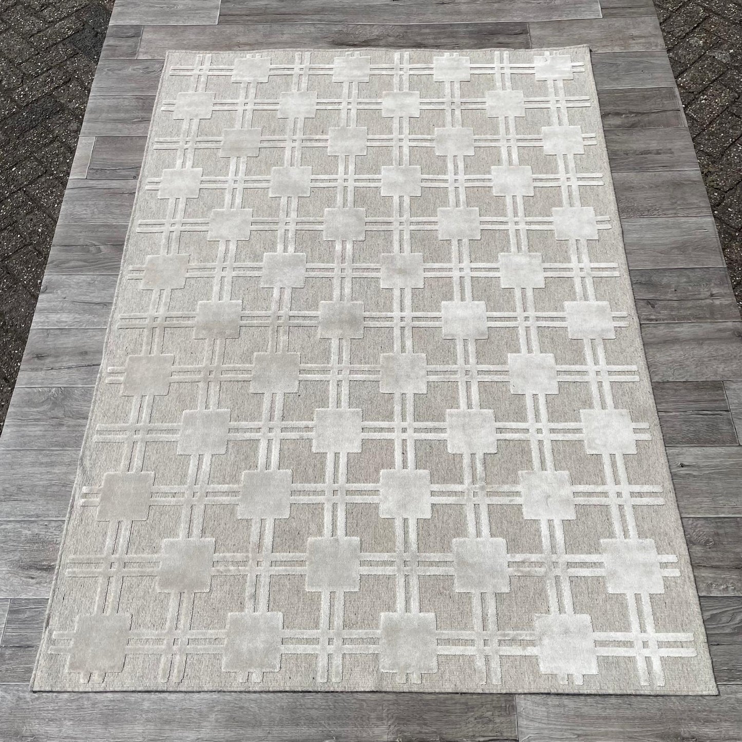 Brinker Carpets Graphix Dessin 3163 Ivory Vloerkleed - 160x230cm