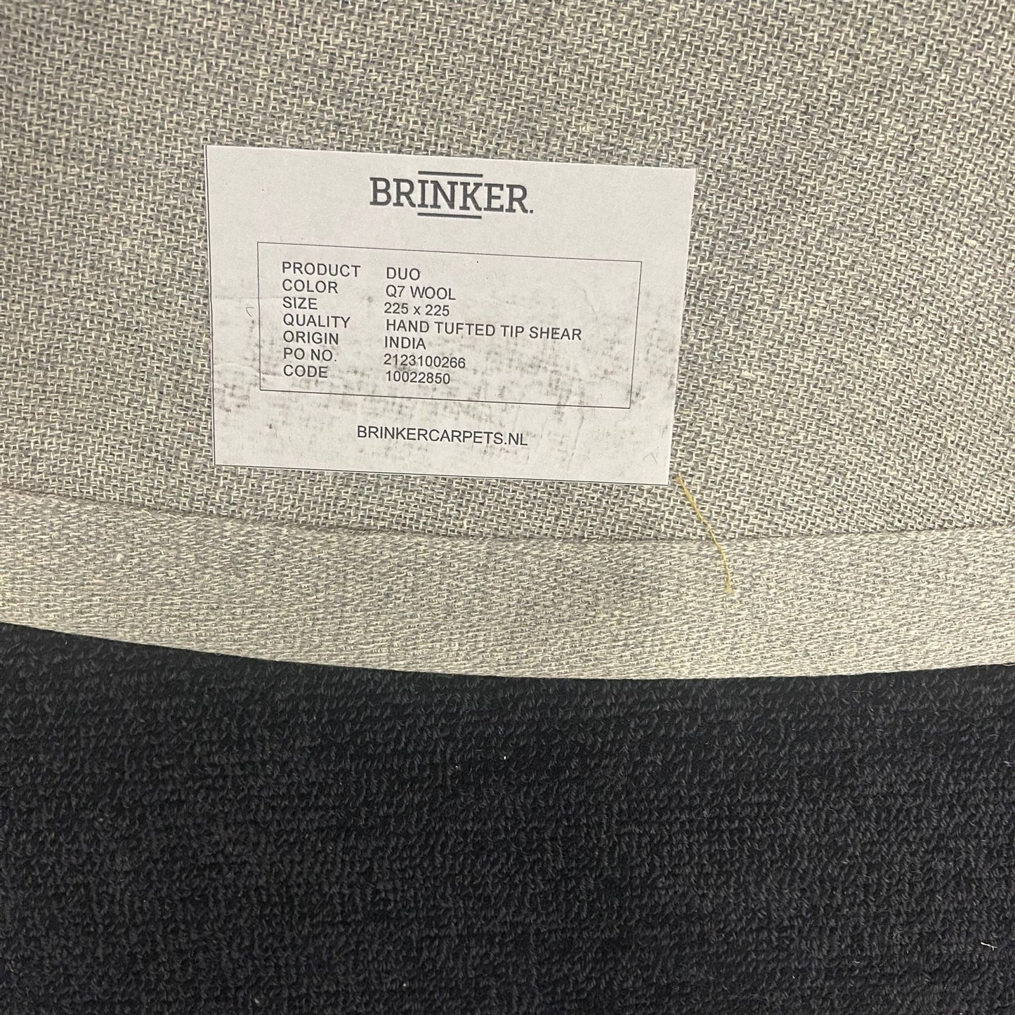 Brinker Carpets Duo Q7 Rond Vloerkleed - 225x225cm