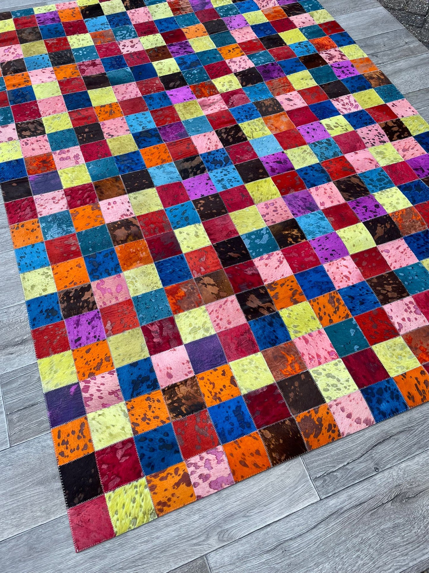 Brinker Carpets Sunrise Multi Leather Vloerkleed - 160x230cm