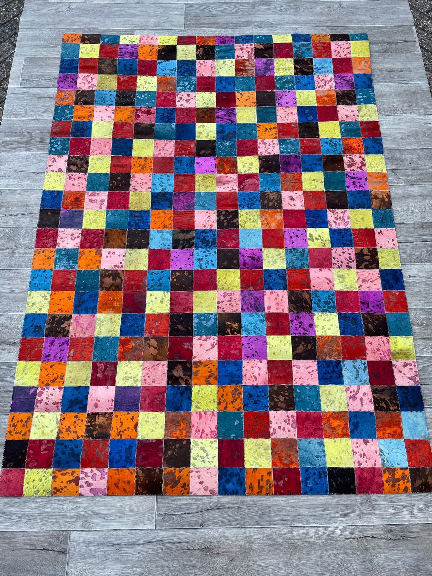 Brinker Carpets Sunrise Multi Leather Vloerkleed - 160x230cm