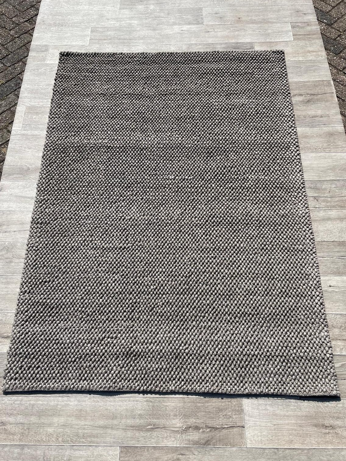 Brinker Carpets New Loop Grijs Vloerkleed - 160x230cm