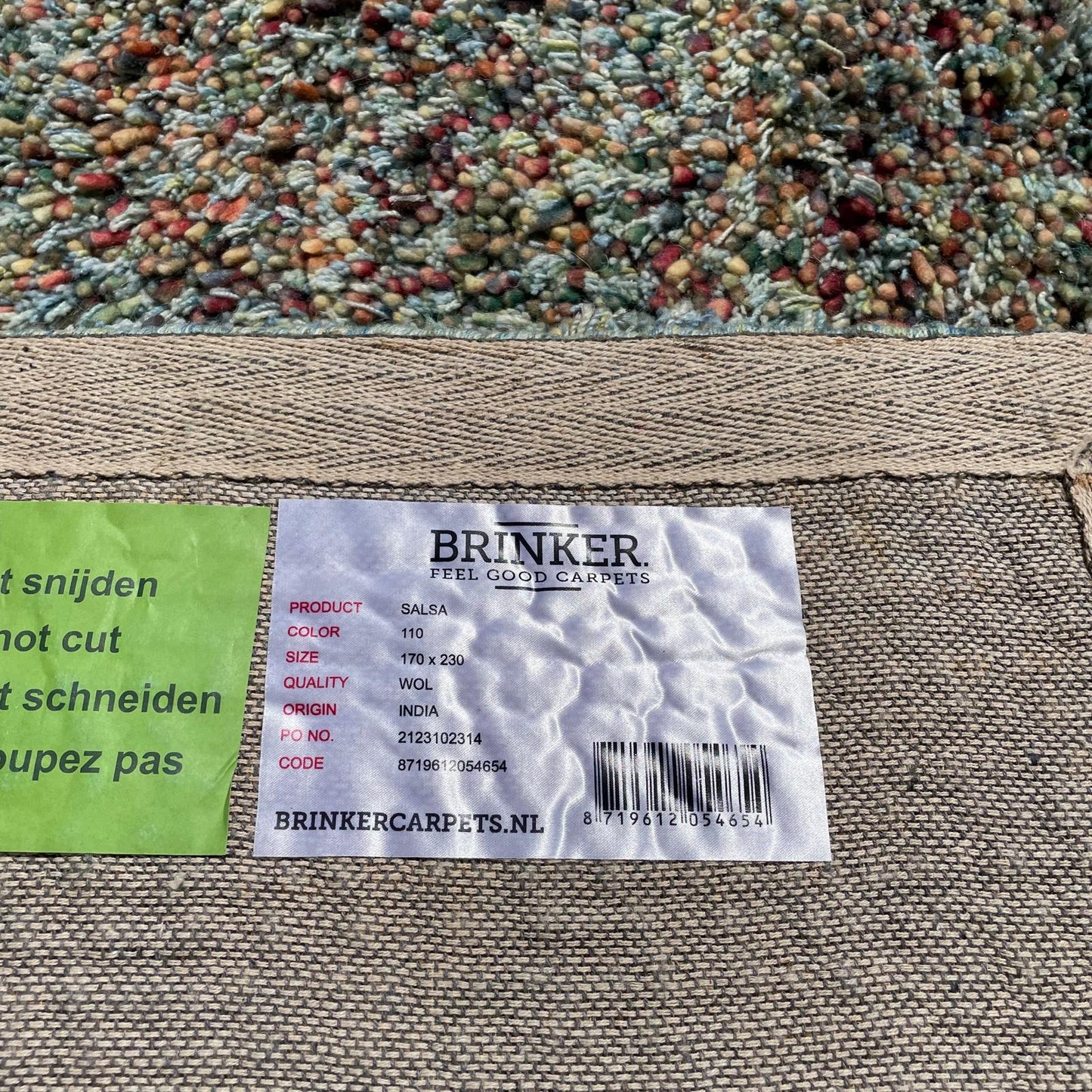 Brinker Carpets Salsa 110 Vloerkleed - 170x230cm