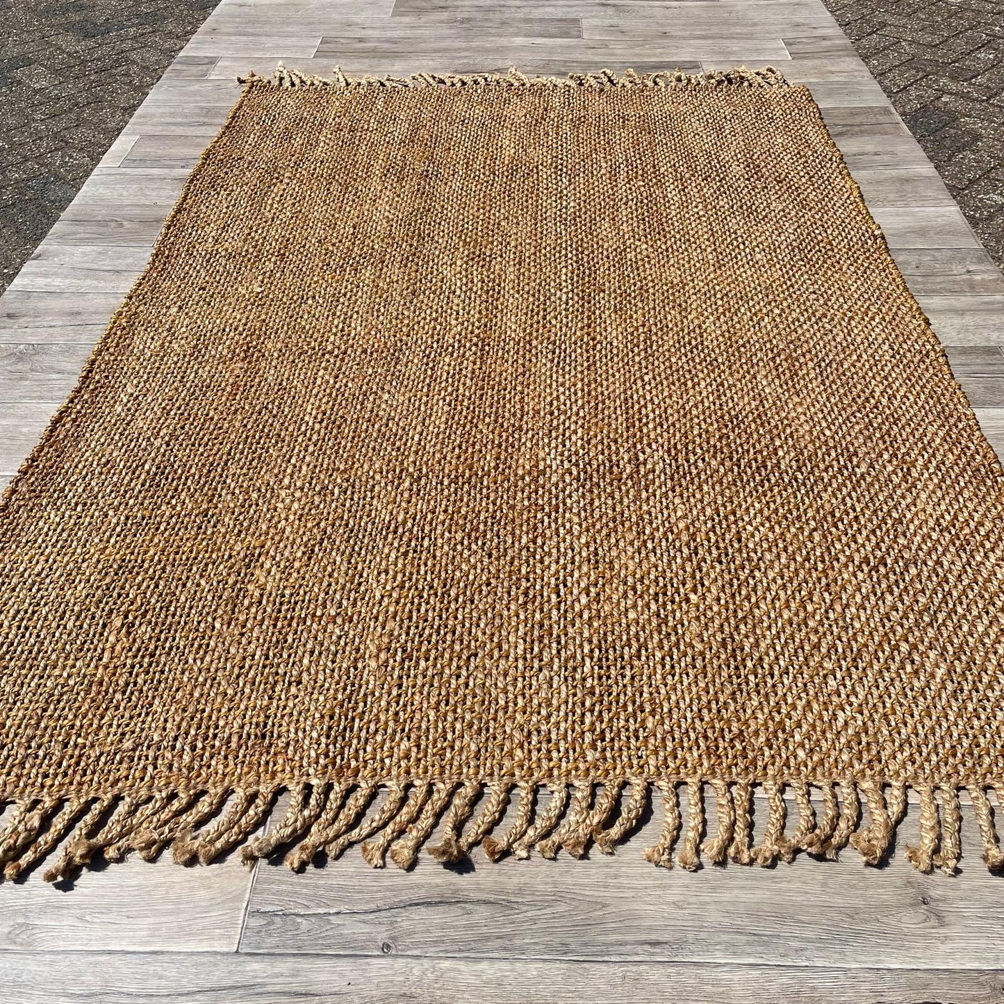 Brinker Carpets Jute Brisket Gold Vloerkleed - 160x230cm
