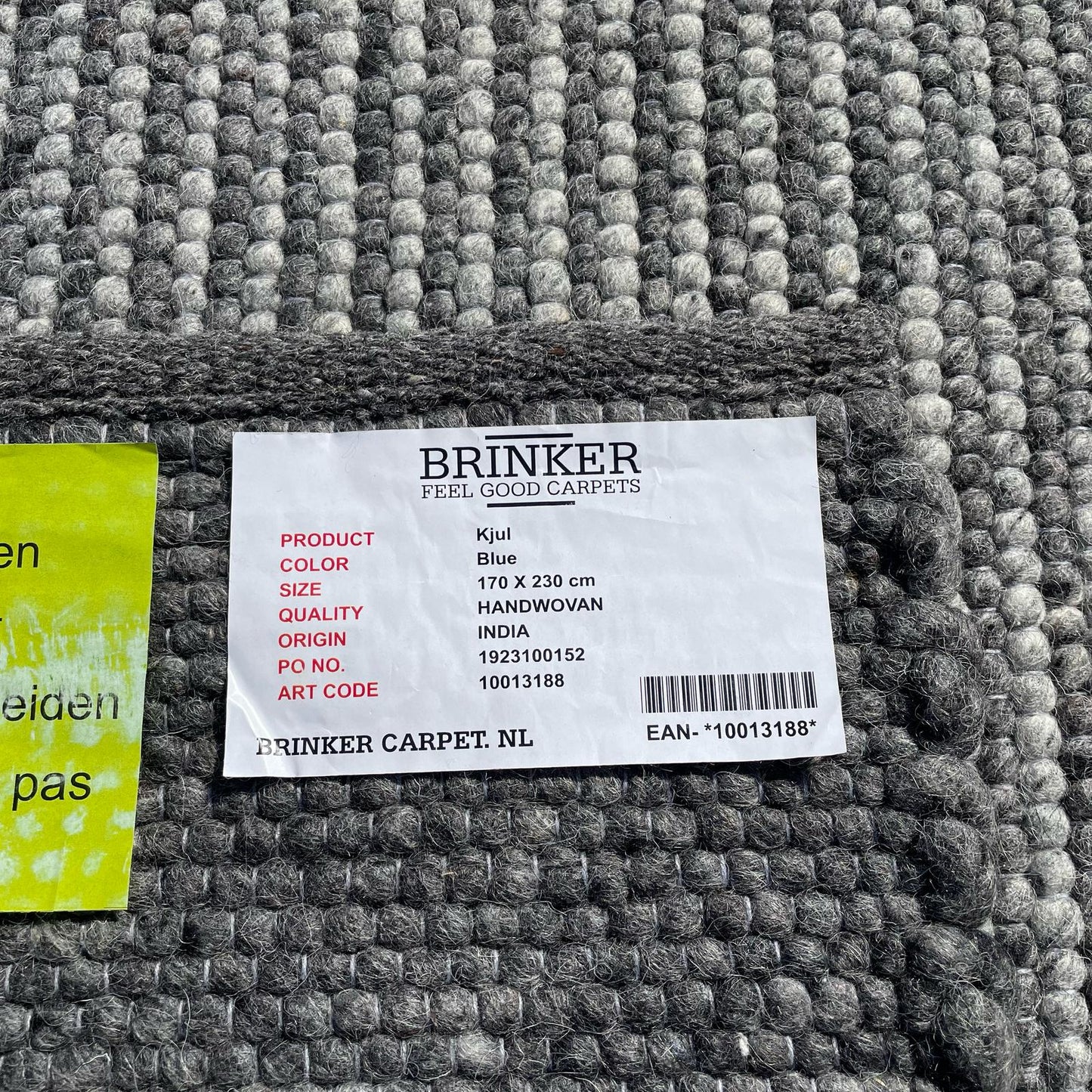 Brinker Carpets Kjul Blue Vloerkleed - 170x230cm