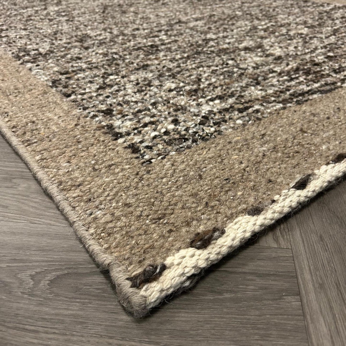 Brinker Carpets Linore Dark Brown Vloerkleed - 160x230cm