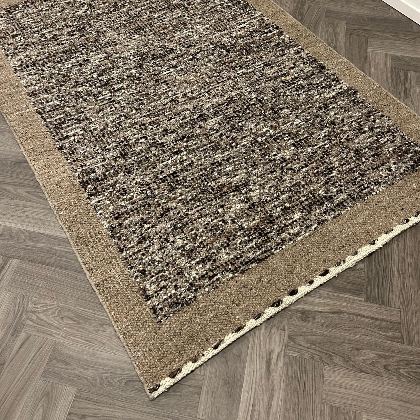 Brinker Carpets Linore Dark Brown Vloerkleed - 160x230cm