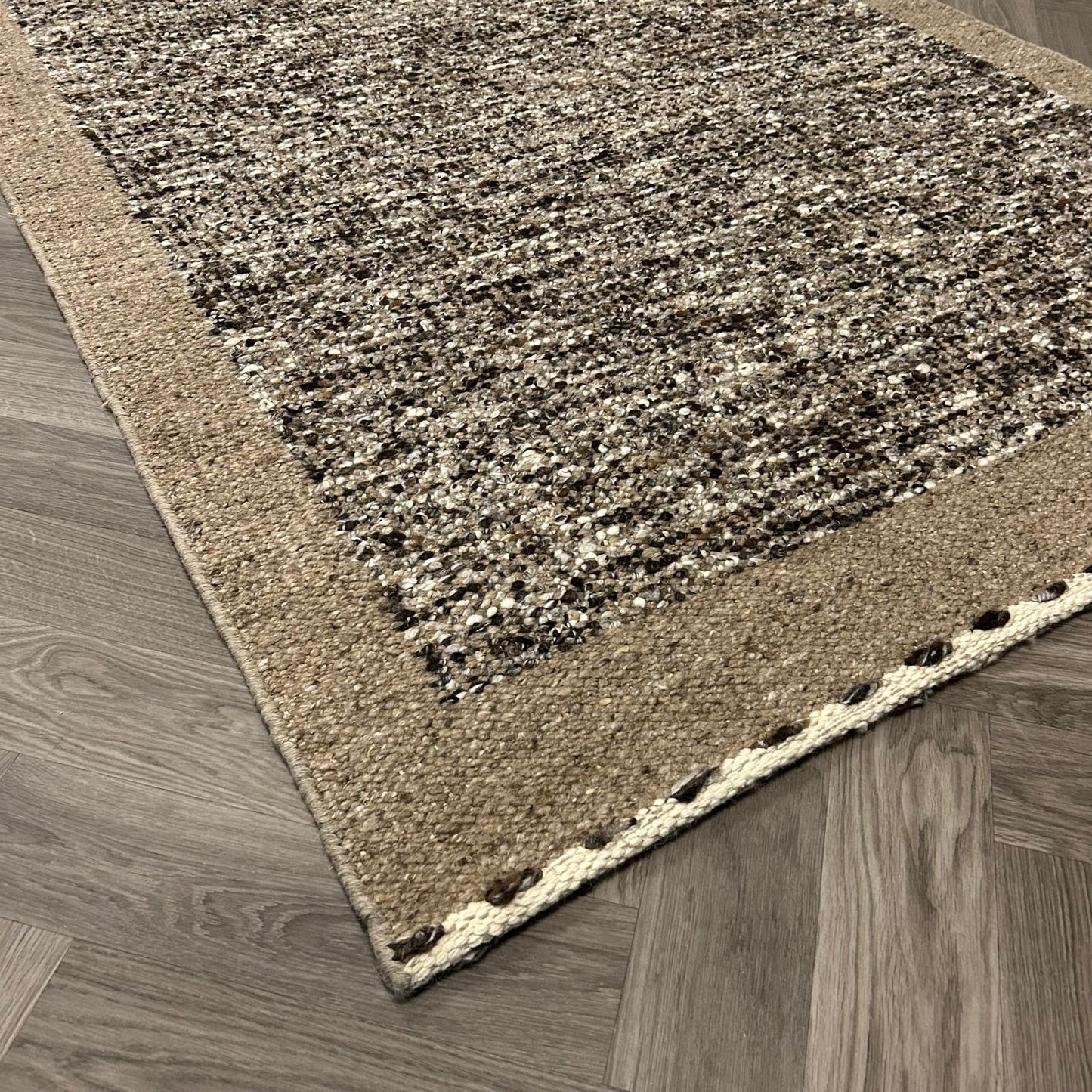 Brinker Carpets Linore Dark Brown Vloerkleed - 160x230cm
