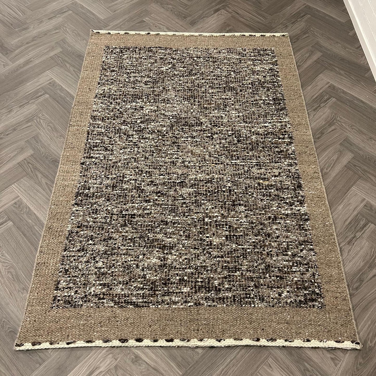 Brinker Carpets Linore Dark Brown Vloerkleed - 160x230cm