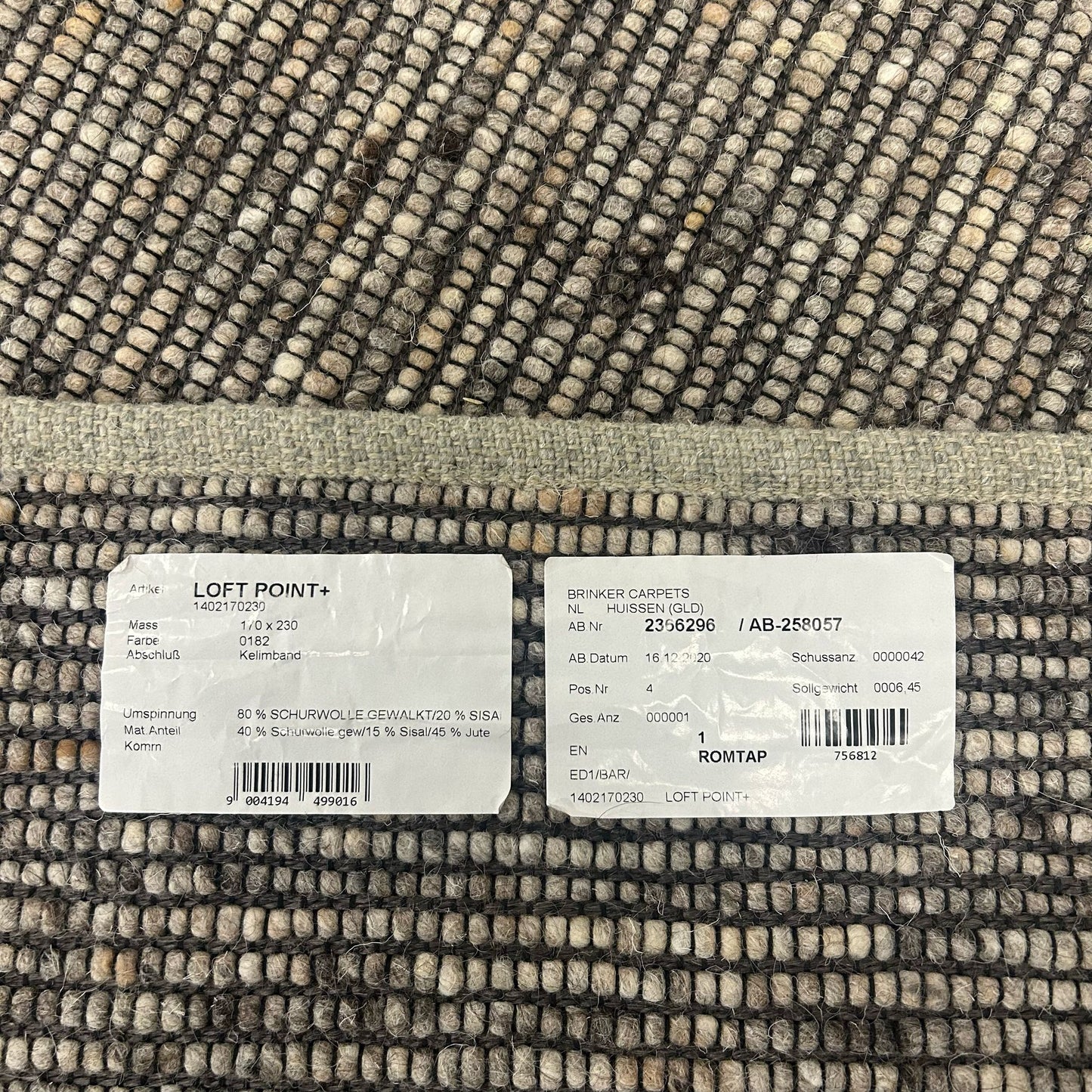Brinker Carpets Basilicaal Loft 0182 Vloerkleed - 170x230cm