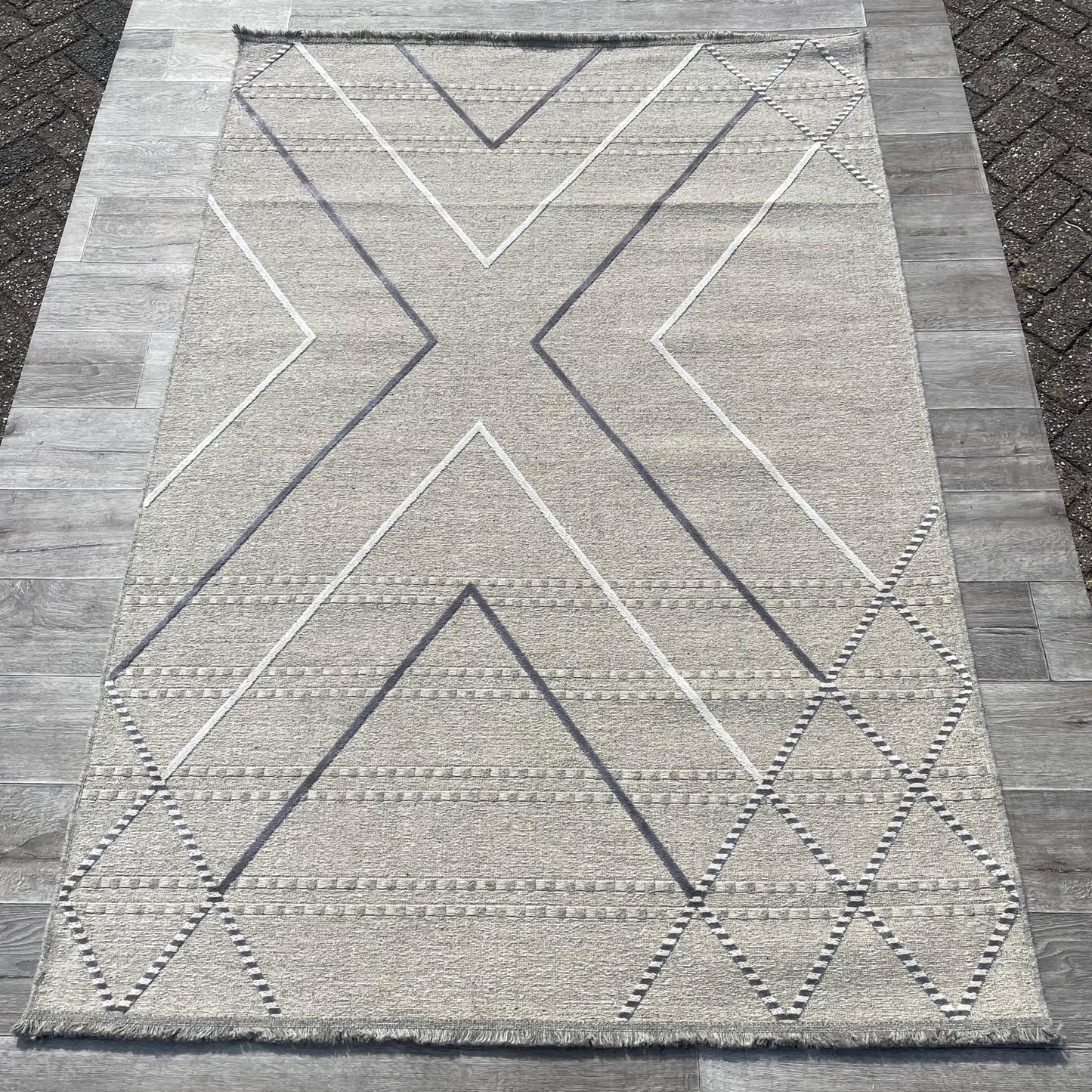 Brinker Carpets Loni 108 Beige Vloerkleed - 160x230cm