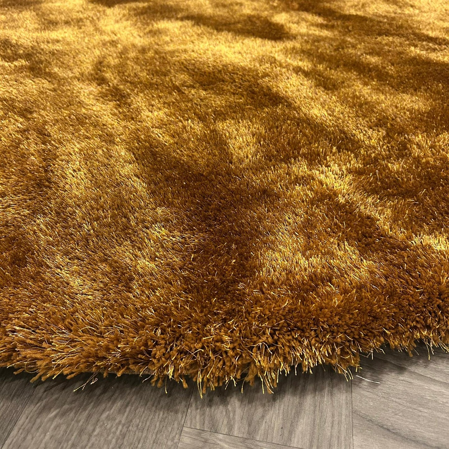 Brinker Carpets Puglia Gold Brown Mix Rond Vloerkleed - 200x200cm