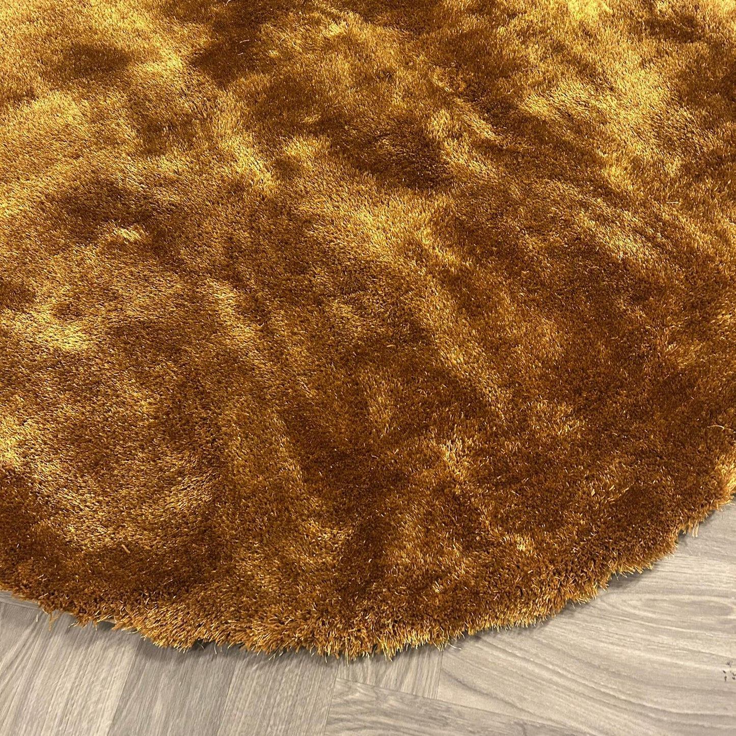Brinker Carpets Puglia Gold Brown Mix Rond Vloerkleed - 200x200cm