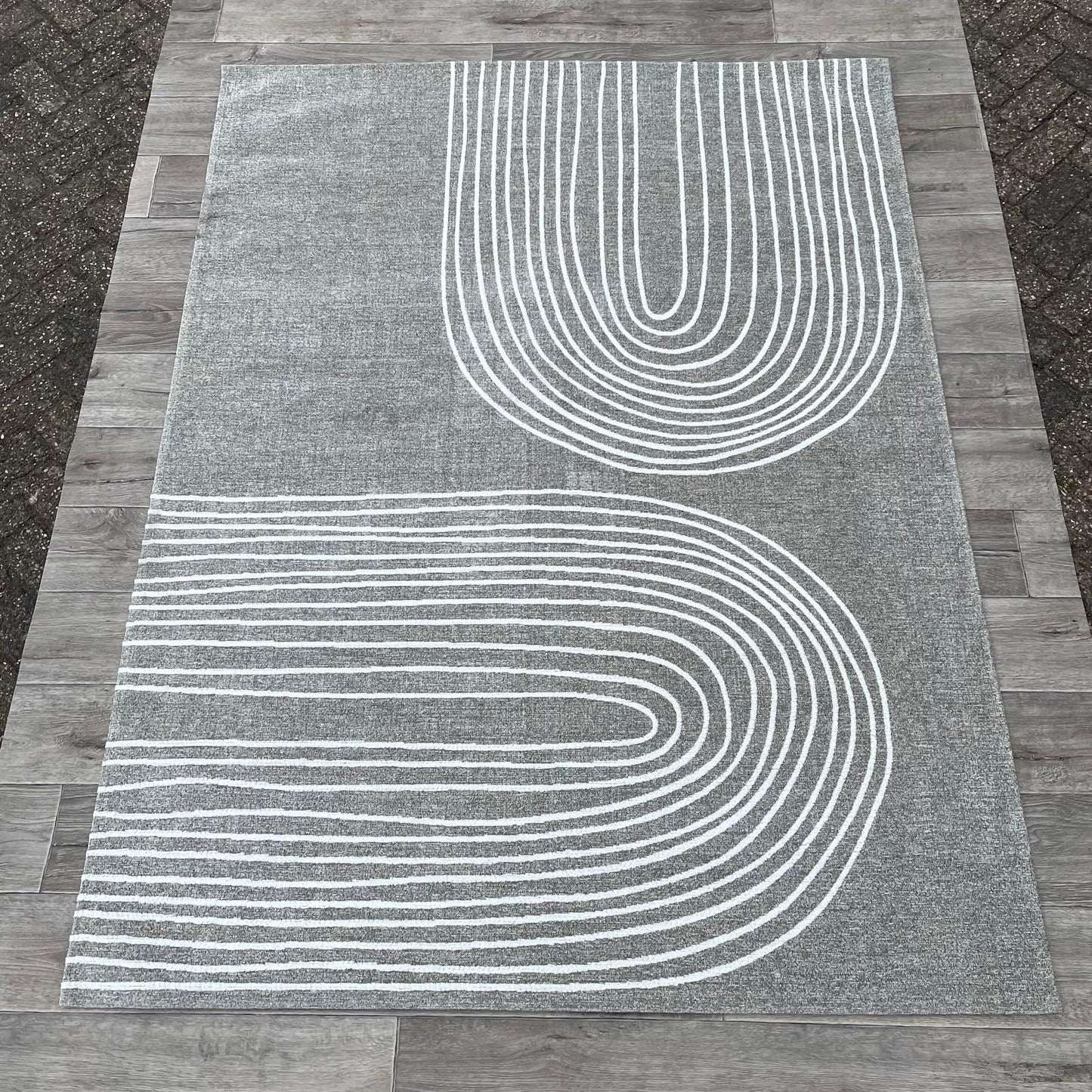 Brinker Carpets Retro Collection Curzo Stone Vloerkleed - 170x230cm