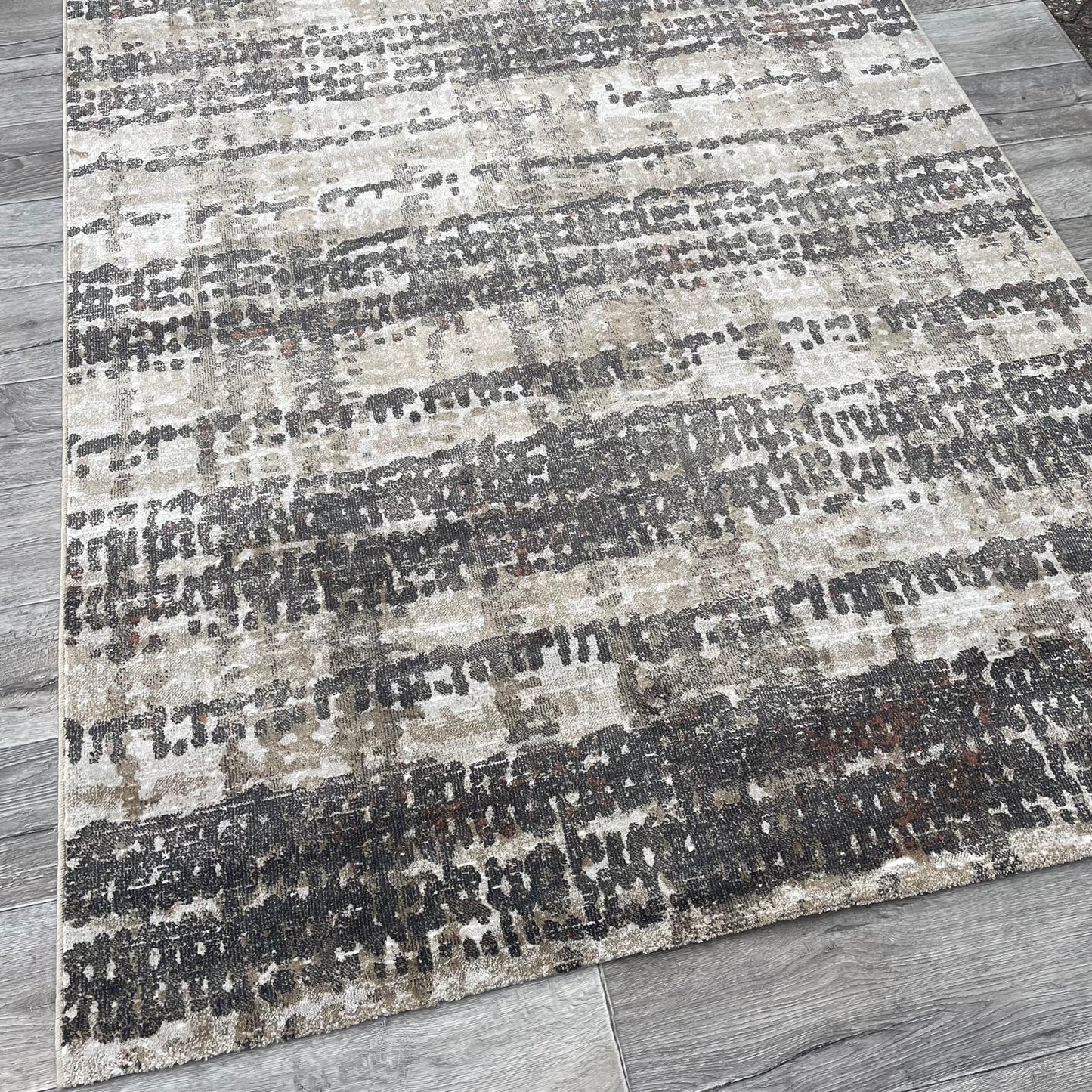 Brinker Carpets Touch Tara 106 Brown Stone Ivory Vloerkleed - 160x230cm