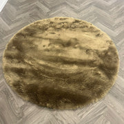 Brinker Carpets Fluffy Jaguar Brown - 180x180cm