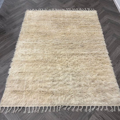 Brinker Carpets Afghano White Natural Vloerkleed - 200x300cm