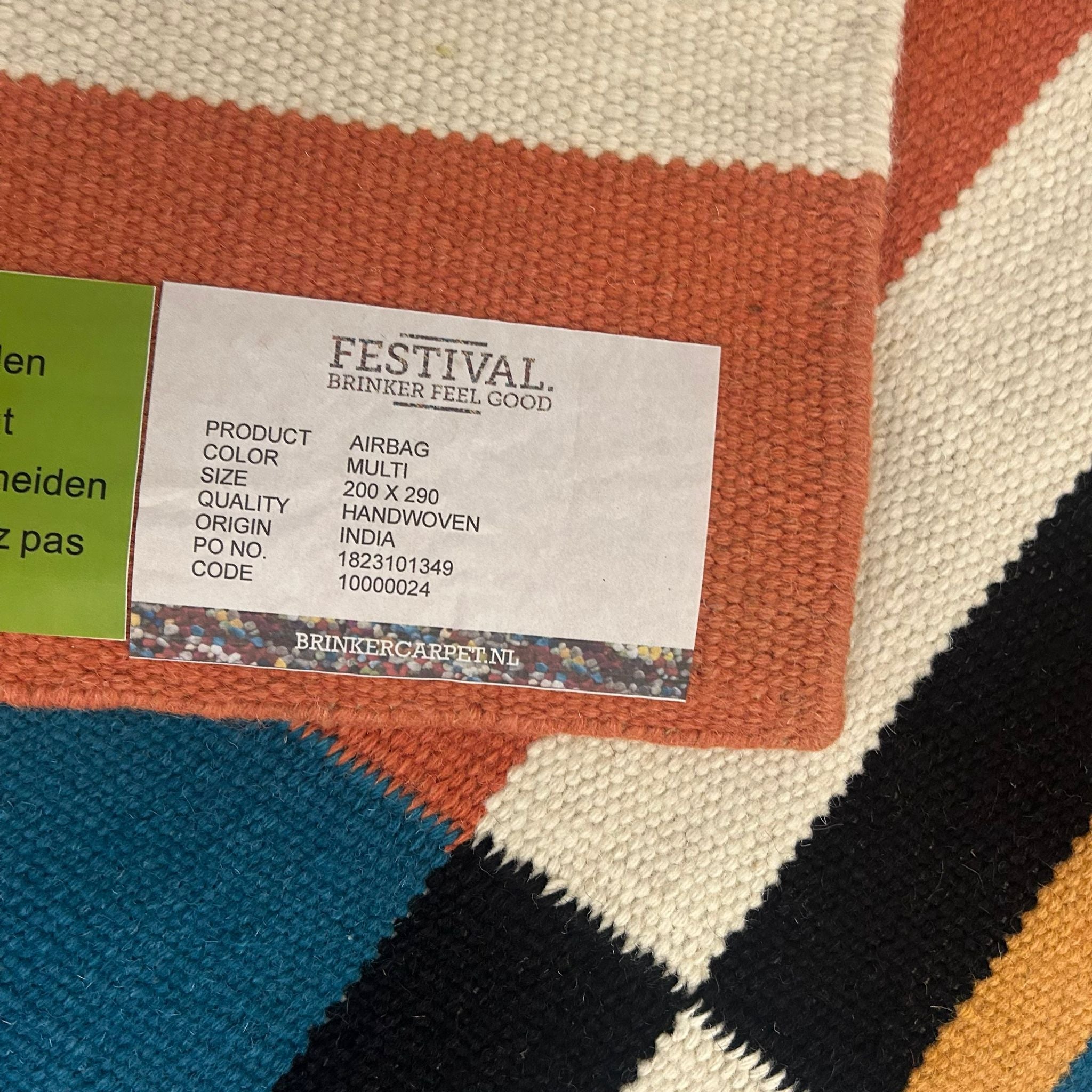 Brinker Carpets Airbag Multi Vloerkleed - 200x290cm