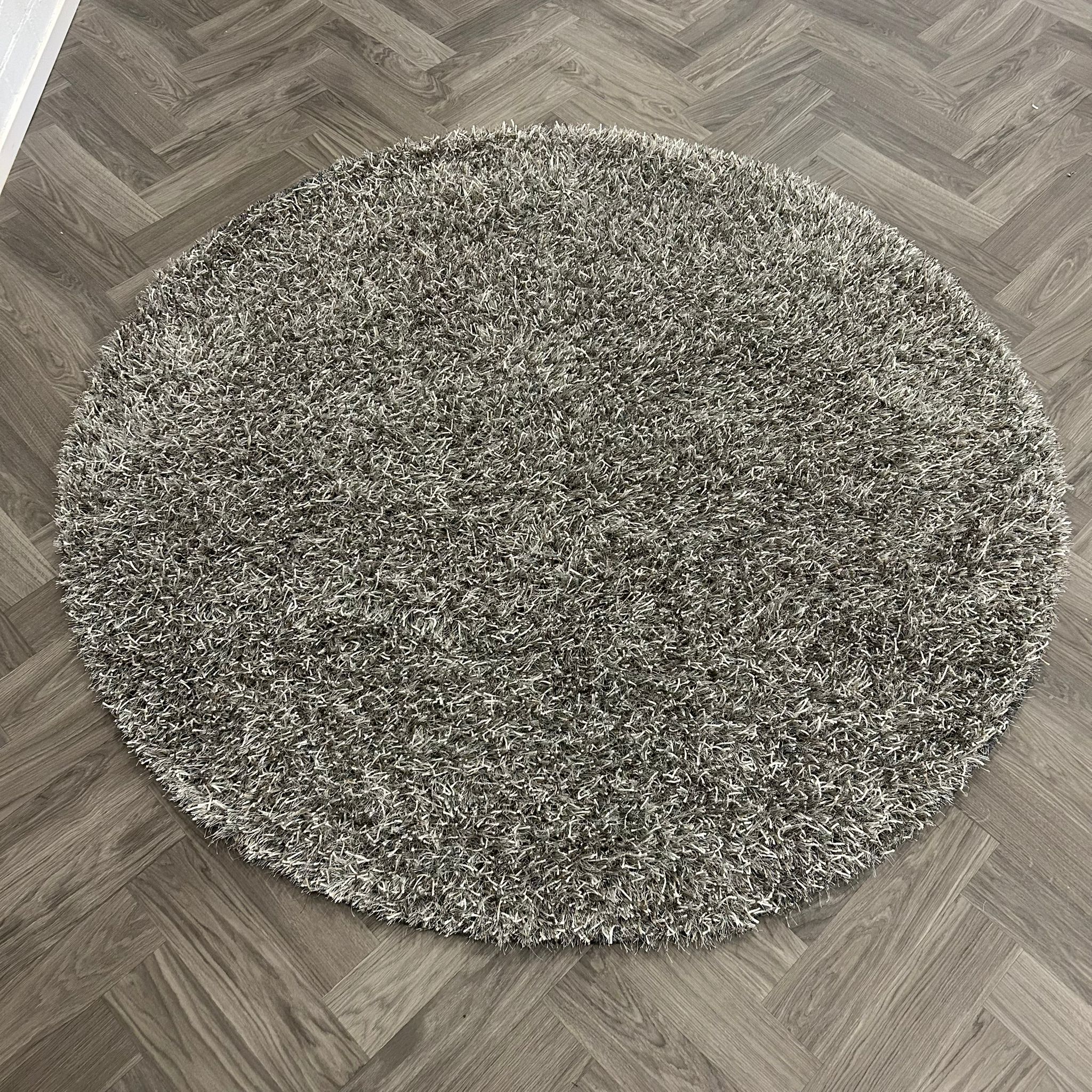 Brinker Carpets Comfort Grey Rond Vloerkleed - 200x200cm