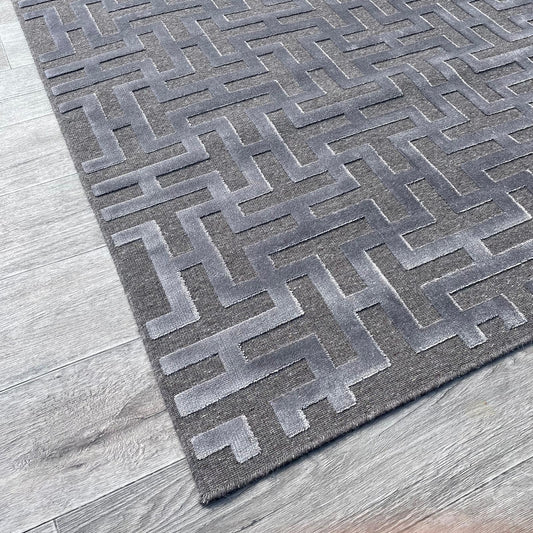 Brinker Carpets Chiara Steal Vloerkleed - 160x230cm