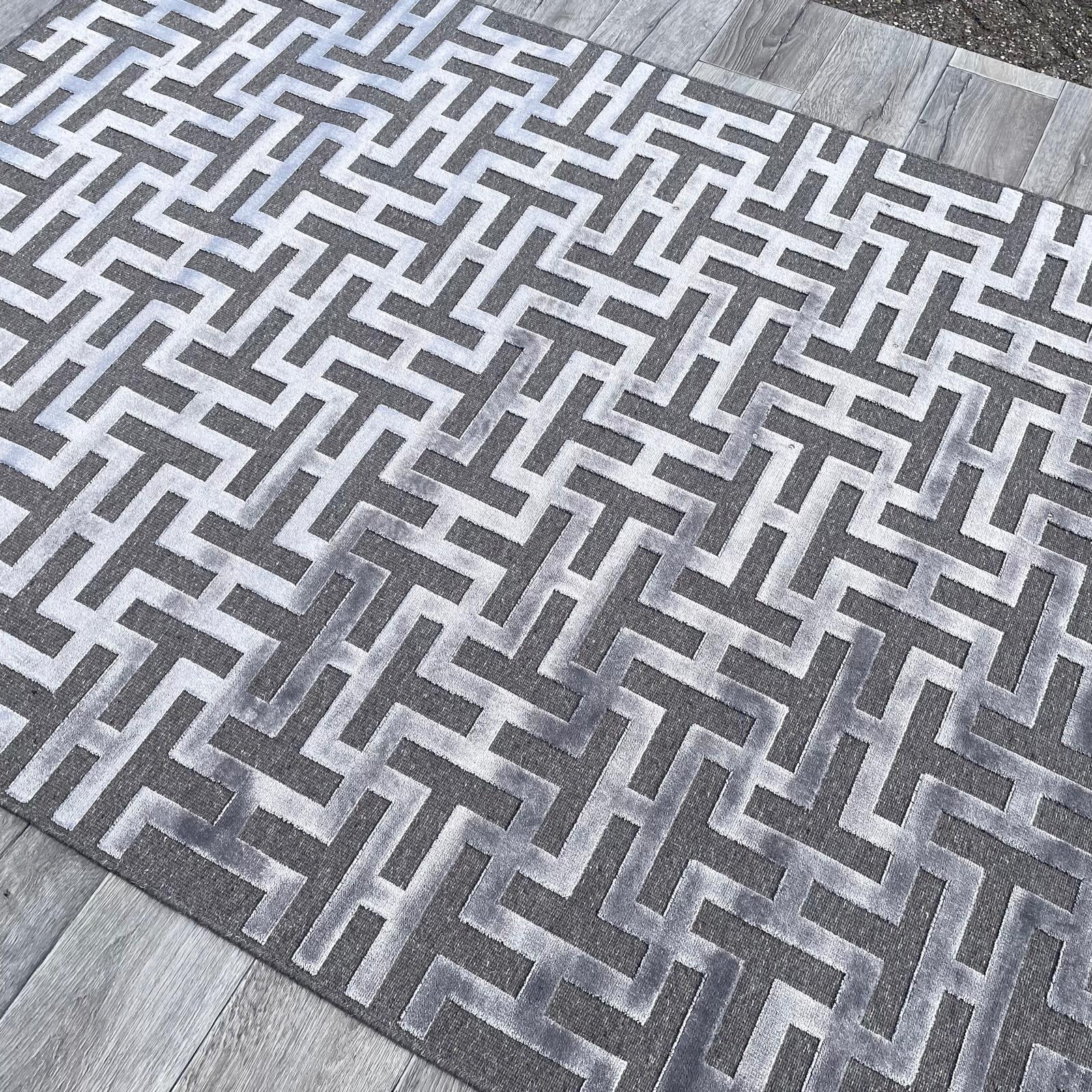 Brinker Carpets Chiara Steal Vloerkleed - 160x230cm