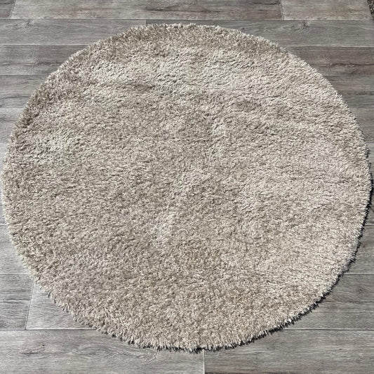 Brinker Carpets Floks Wit/Creme Rond Vloerkleed - 160x160cm