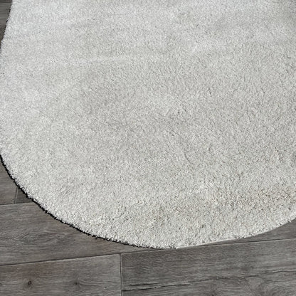 Brinker Carpets Floks Wit Creme Ovaal Vloerkleed - 160x230cm