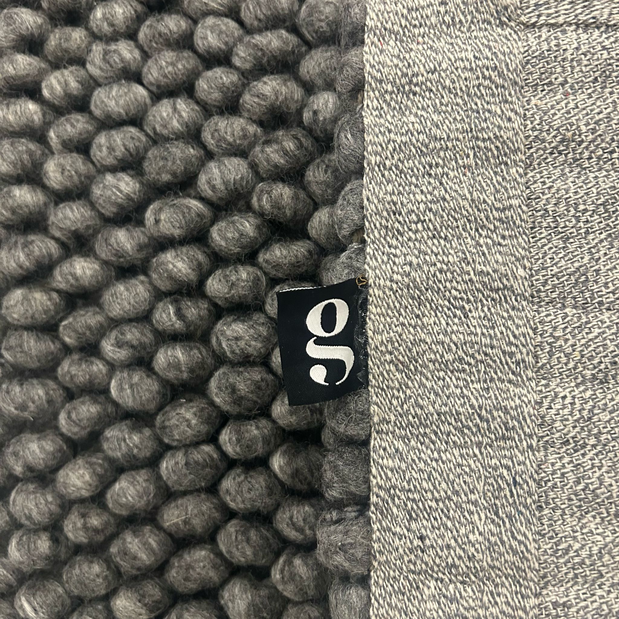 Brinker Carpets Goossens Sebas Donkergrijs Vloerkleed - 170x230cm
