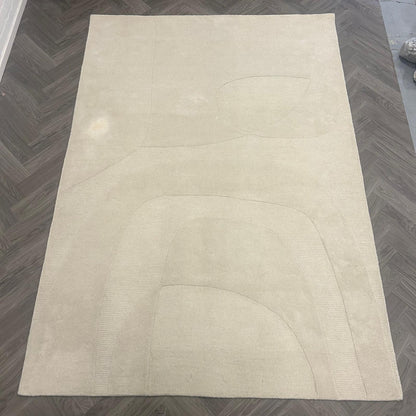 Brinker Carpets Grafiek Wit Naturel Vloerkleed - 200x290cm
