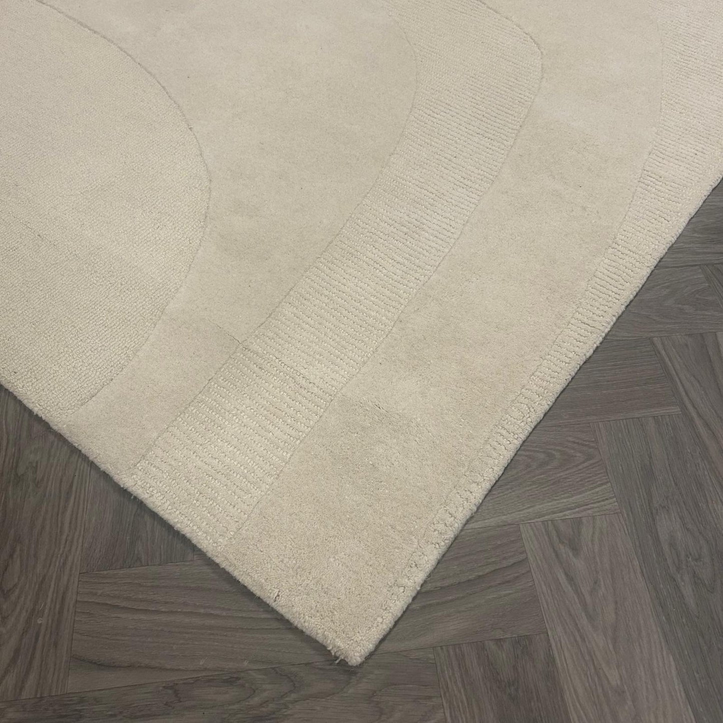 Brinker Carpets Grafiek Wit Naturel Vloerkleed - 200x290cm