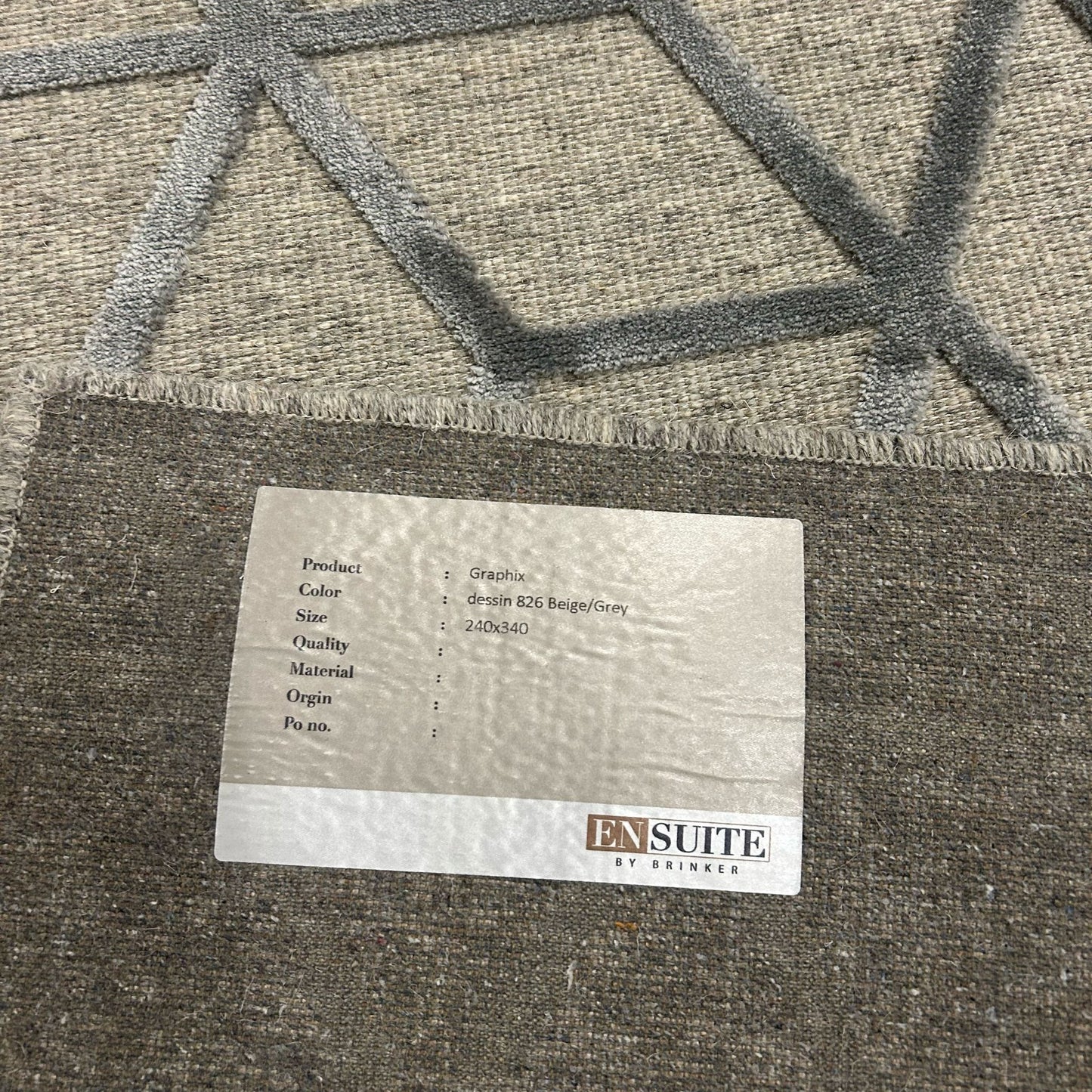 Brinker Carpets Graphix Dessin 826 Vloerkleed - 240x340cm