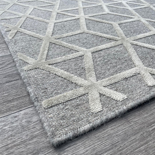Brinker Carpets Graphix Dessin 826 Beige Off White Vloerkleed - 160x230cm