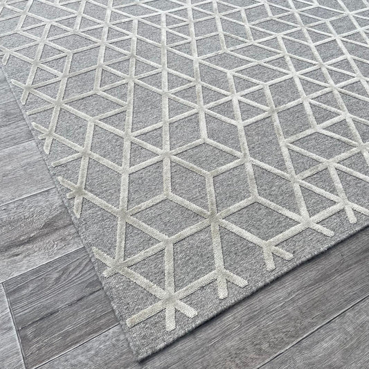 Brinker Carpets Graphix Dessin 826 Beige Off White Vloerkleed - 160x230cm