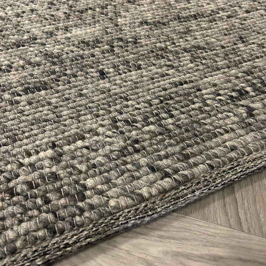 Brinker Carpets Kiezel Antraciet vloerkleed 300x400cm