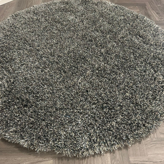 Brinker Carpets Paulo Turquoise Rond Vloerkleed - 200x200cm