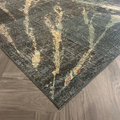 Brinker Carpets Patchwork Dark Green Splash Vloerkleed - 250x300cm