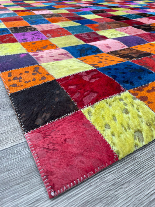Brinker Carpets Sunrise Multi Leather Vloerkleed - 160x230cm