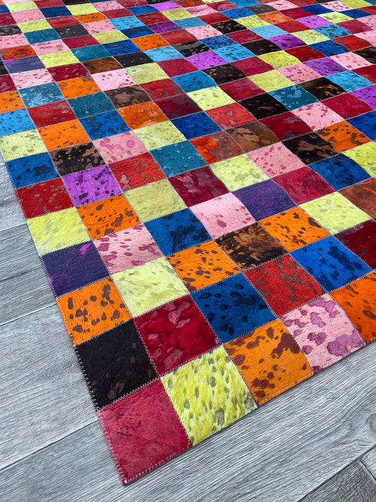 Brinker Carpets Sunrise Multi Leather Vloerkleed - 160x230cm
