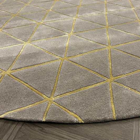 Leolux Girisha Yellow Vloerkleed - 280x280cm