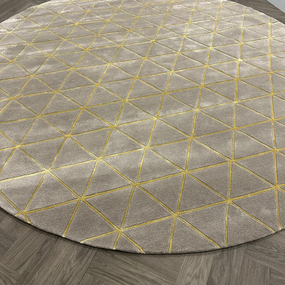 Leolux Girisha Yellow vloerkleed 280x280cm