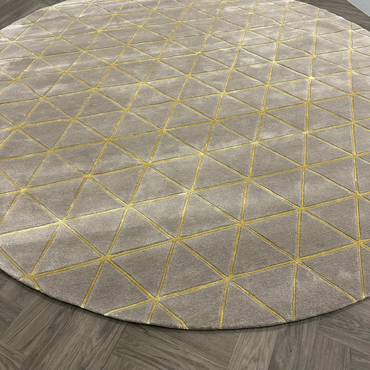 Leolux Girisha Yellow vloerkleed 280x280cm