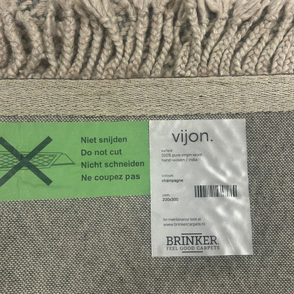 Brinker Carpets Vijon Champagne Vloerkleed - 200x300cm