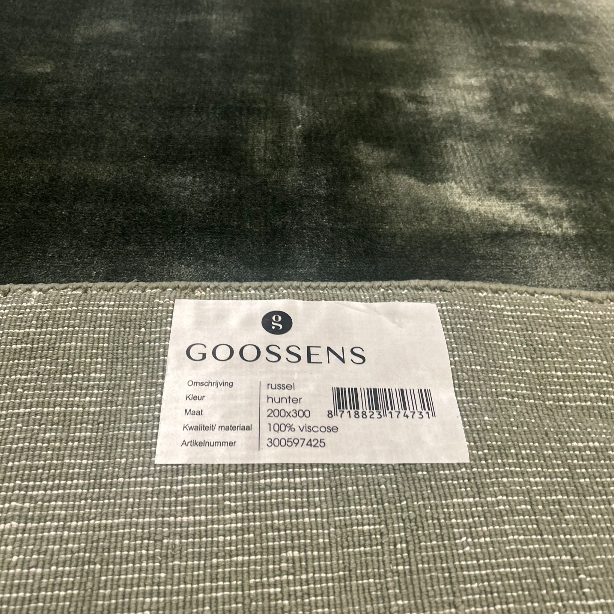 Brinker Carpets Goossens Russel Hunter Vloerkleed - 200x300cm