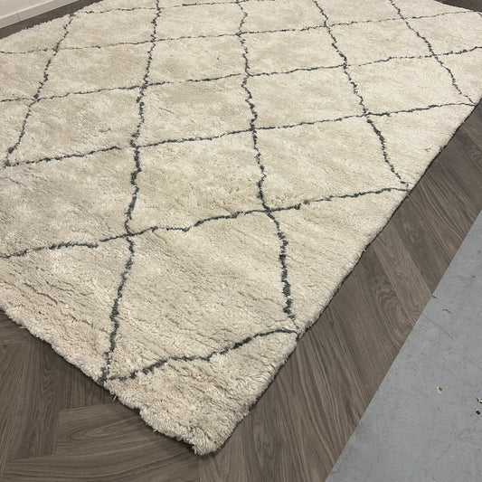 Brinker Carpets Rhombus White/Grey vloerkleed 250x350cm